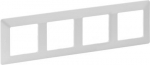 Plate Valena Life - 4 gang - pearl 754144 | 3414970454973