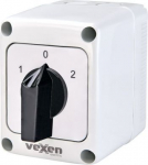 PNRS1653 changeover cam switch 1-0-2 3P 16A IP65 PNRS1653 | 4752255009128