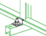 Hooks, Canalis KTA/KTC, edgewise horizontal installation, set of 8 parts KTB0000ZA3 | 3606485031507