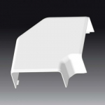 Bending cover 8503, EKD 80x40HF, white, halogen free, accesories for wiring trunkings 8503HF_HB | 8595057691308