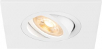 Downlight NEW TRIA 75XL, 10W, GU10, IP20/IK02, square, white 1007627 | 4024163280549