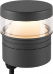 M-POL S Polehead 360&deg;, low-glare, lamp head, anthracite, 10W, 750lm, 2700K, CRI80, DALI 1007233 | 4024163275200