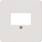 DELTA profil, Cover plate 65x 65 mm for TAE connection socket and loudspeaker connection socket silver DELTA switches and socket outlets � design and quality to perfection from Siemens. Due to its eternally stylish shapes and a multitude of colors, o ...