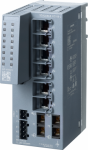 SCALANCE XC106-2, Unmanaged IE switch, 6x 10/100 Mbit/s RJ45 ports, 2x 100 Mbit/s Multimode SC, LED diagnostics, error-signaling contact with set button, redundant Power supply Manual available as a download 6GK5106-2BD00-2AC2 | 4047622419854