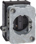 Single isolating block XACS, for power circuit, horizontal fixing centres-40mm. range of product: Harmony XAC - product or component type: isolating block - component name: XACS - electrical circuit type: power circuit - contact block application: em ...