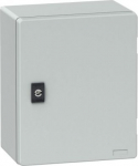 Wall mounted polyester enclosure, Thalassa PLM, plain door, with bakelite plate, 308x255x160mm, IP66 NSYPLM3025BG | 3606480776441