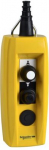 Pendant control station, Harmony XAC, plastic, yellow, 2 push buttons, cable 10&hellip;22mm XACB229 | 3389110325812