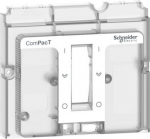 Front cover, ComPacT NSX100/160/250 DC, 3 and 4 poles, retrofit front cover, spare part LV43435DT | 3606481070883