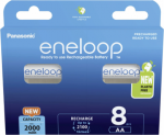 Batteries rechargeable ENELOOP BK-3MCDE/8BE AA, 2000 mAh, 8 pc(s) BK-3MCDE/8BE | 5410853064213