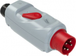 CEE-motor protection plug (PKZM0) 5x32A (3P+N+PE) 6h (16-20A) IP44 grey/red 54025200 | 9003399164477
