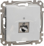 1xRJ45 data outlet CAT5E STP aluminium Sedna Design SDD113451S | 3606481466761