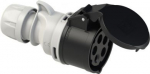 CEE connector 5x16A (3P+N+E) 7h IP44/IP54 SHARK black 215-7 | 9003399125270
