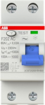 F202 AC-80/0.03 Residual Current Circuit Breaker (RCCB) 2P 80A 30mA AC 2CSF202001R1800 | 8012542914204