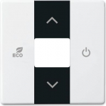 CP-RTC-84 RTC Cover plate, studio white, Covers 2CKA006220A0181 | 4011395181980