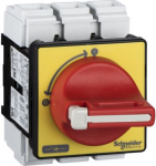 Switch-disconnector VCF, TeSys, 3p, 690 V 80A, padlockable red handle. range of product: TeSys VARIO - device short name: main switch disconnector - product or component type: rotary switch disconnector - performance level: high performance - switch  ...