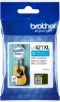 Brother LC421XLC Ink Cartridge, Cyan | Brother LC421XLC | Ink cartridge | Cyan LC421XLC | 4977766810418