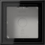 1-gang surface mounting box, black LS581ASW | 4011377048652