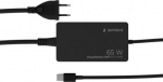 Cablexpert 65 W PowerDelivery GaN USB Type-C Fast Charger | NPA-AC-PDQC65-01 NPA-AC-PDQC65-01 | 8716309132312