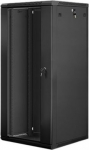 Lanberg | Rack cabinet 19" wall-mount 27U/600x600 (flat pack) | WF01-6627-10B | Black WF01-6627-10B | 5901969403312