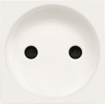 Color: White.   Rated voltage: 250 Vac.   Rated current: 16A.   Type C: 2P (non earthed).   Shuttered for child safety.   Screw terminals.   Size: 2 modules. 2CLA220300N1101 | 8427238068428