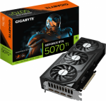 Gigabyte GeForce RTX 5070 Ti WINDFORCE OC V2 16G | NVIDIA | 16 GB | GeForce RTX 5070 Ti | GDDR7 | HDMI ports quantity 1 | PCI-E 5.0 GV-N507TWF3OCV2-16GD | 4719331357023
