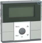 Schneider Electric Merten System M electronic time switch MEG5754-0460 is a control element in color aluminium. This electronic time switch belongs to M-Arc, M-Elegance, M-Plan, M-Plan glass, M-Smart, M-Star, System M aesthetic group. 230V is the rat ...