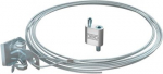Piekares stieple ar fiksācijas skavu 2x1000mm, St, G 1450625 | 4012197010614