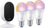Home Monitoring Starter kit, WiZ EU, Camera, 3xE27 bulbs, White 929003317801 | 8720169075016