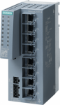 SCALANCE XC108, Unmanaged IE switch, 8x 10/100 Mbit/s RJ45 ports, LED diagnostics, error-signaling contact with set button, redundant Power supply Manual available as a download 6GK5108-0BA00-2AC2 | 4047622311592