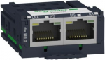 Modbus TCP communication module for ZBRN1, Harmony XB5R, 2 Ethernet RJ45 connectors ZBRCETH | 3595864172248