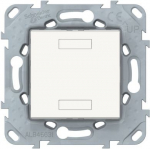 New Unica - KNX Push Button single white NU553018 | 3606489699741