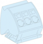 Block, Linergy TB, 4 earth block with spring terminals, 3 x 16mm&sup2; clamp LVS04215 | 3606481872500