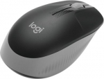 M190 Computer mouse, Wireless, USB, AA, Grey/Black 910-005905 | 5099206091825