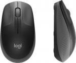 Computer mouse M190, Wireless, USB, AA, Black 910-005905 | 5099206091825