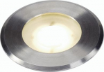 DASAR FLAT 80 outdoor inground fitting, LED, 3000K, IP67, round, stainless steel, 3.5W 228412 | 4024163138048