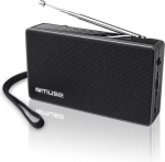 Muse | M-030R | 2-band portable radio | Black M-030R | 3700460203894