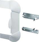 Wall cover plate for wall trunking BR 70x100mm halogen free in pure white L33109010 | 4012740313728