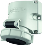 Wall mounted recept., 16A7p7h500V, IP67 9532 | 4015394282648