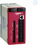 This XPSMC safety controller has been designed to provide a solution for safety applications requiring conformity to Performance Level PL e/Category 4 EN/ISO 13849-1 and SIL 3 EN/IEC 61508. It has 32 logic inputs and it is supplied with 24V dc. It in ...