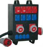 Distribution box ZIRL IP54 CEE 5x125A IP67 with circuit breaker 9545069E