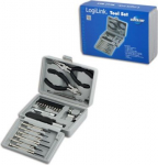 Logilink | Tool Set, 25pcs | Incl. transport boxThe set includes6x micro screwdrivers1x micro cutter1x mini telephone plier1x bit screwdriver with extension10x bits (PH1, PH2, PZ1, PZ2, PZ5, PZ6, T10, T15, T20, adaptor)4x socket wrench (5mm, 6mm, 8mm ...