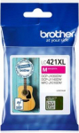 Brother LC421XLM Ink Cartridge, Magenta | Brother LC421XLM | Ink Cartridge | Magenta LC421XLM | 4977766810425