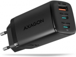 AXAGON GaN wallcharger 3x port (USB-A + 2x USB-C), 65W | ACU-DPQ65 ACU-DPQ65 | 8595247906113