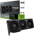 Graphics Card ASUS NVIDIA GeForce RTX 5070 12 GB GDDR7 192 bit PCIE 5.0 16x Triple slot Fansink 1xHDMI 3xDisplayPort PRIME-RTX5070-O12G PRIME-RTX5070-O12G | 4711387837825