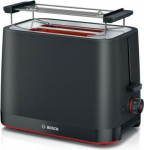 Bosch Compact Toaster | TAT3M123 MyMoment | Power 950 W | Number of slots 2 | Housing material Plastic | Black TAT3M123 | 4242005403042