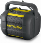 Muse | Jobsite Radio | M-968 BTY | 40 W | Waterproof | Bluetooth | Black/Yellow | NFC features | Portable | Wireless connection M-968 BTY | 3700460209346