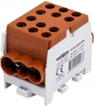 HLAK terminal Al/CU 2x35-4x25mm - brown HLAK-35/25.2BN | 4752255022073