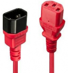 CABLE POWER IEC EXTENSION 2M/RED 30478 LINDY 30478 | 4002888304788