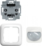 Ready-to-install movement detector for flush-mounted installation (set packaged). Consisting of relay insert flex, 1gang, 64811 U. Consisting of Reflex SI cover frame, 1gang 2511-214. 2CKA006200A0259 | 4011395294574