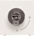 Color: White.   Rated voltage: 110 - 250 Vac   Rated current: 5A   Key removable in "OFF" position   Unique key for each lock   Suitable for alarms   Size: 2 modules. 2CLA225320N1101 | 8427238063645